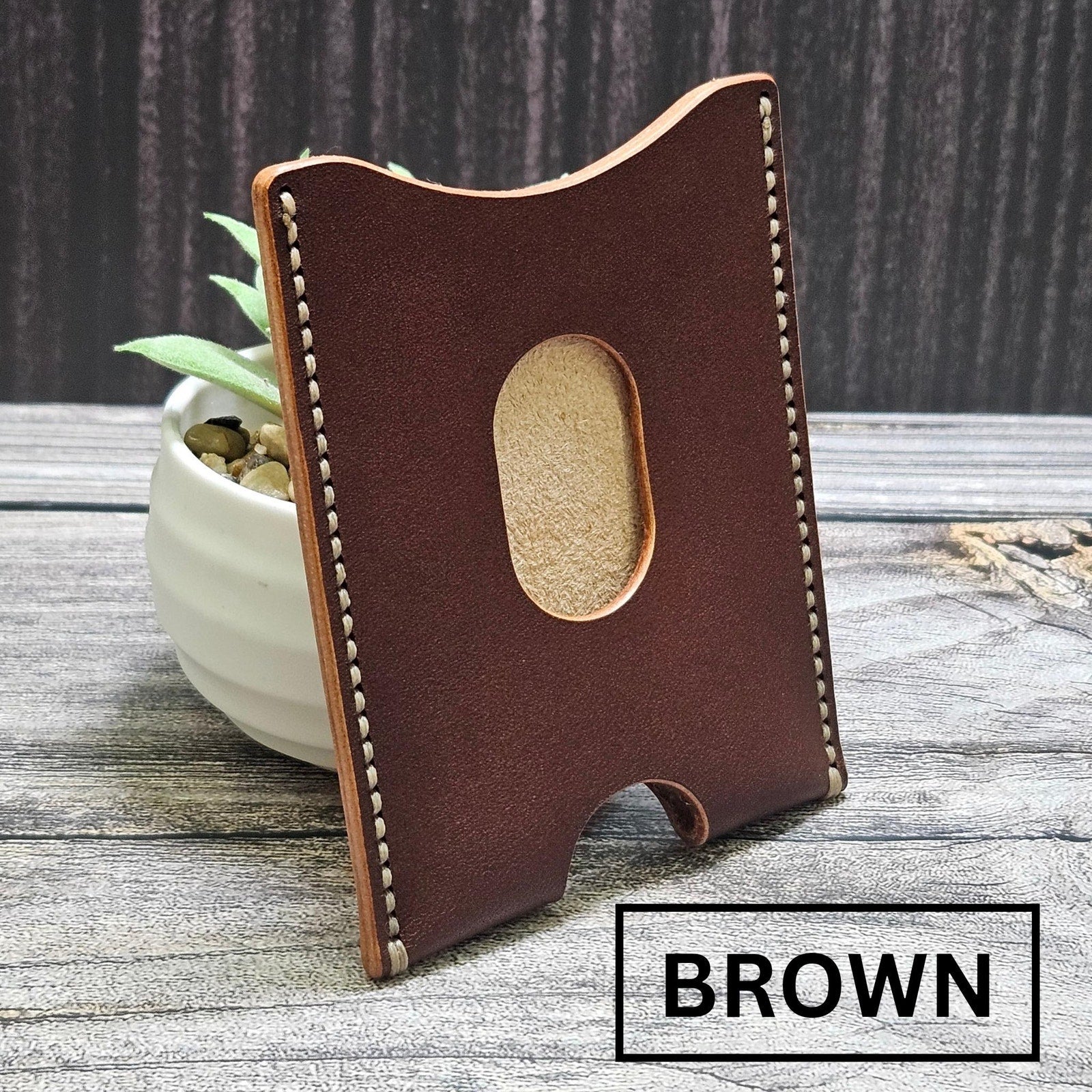 Slim Leather Card Holder