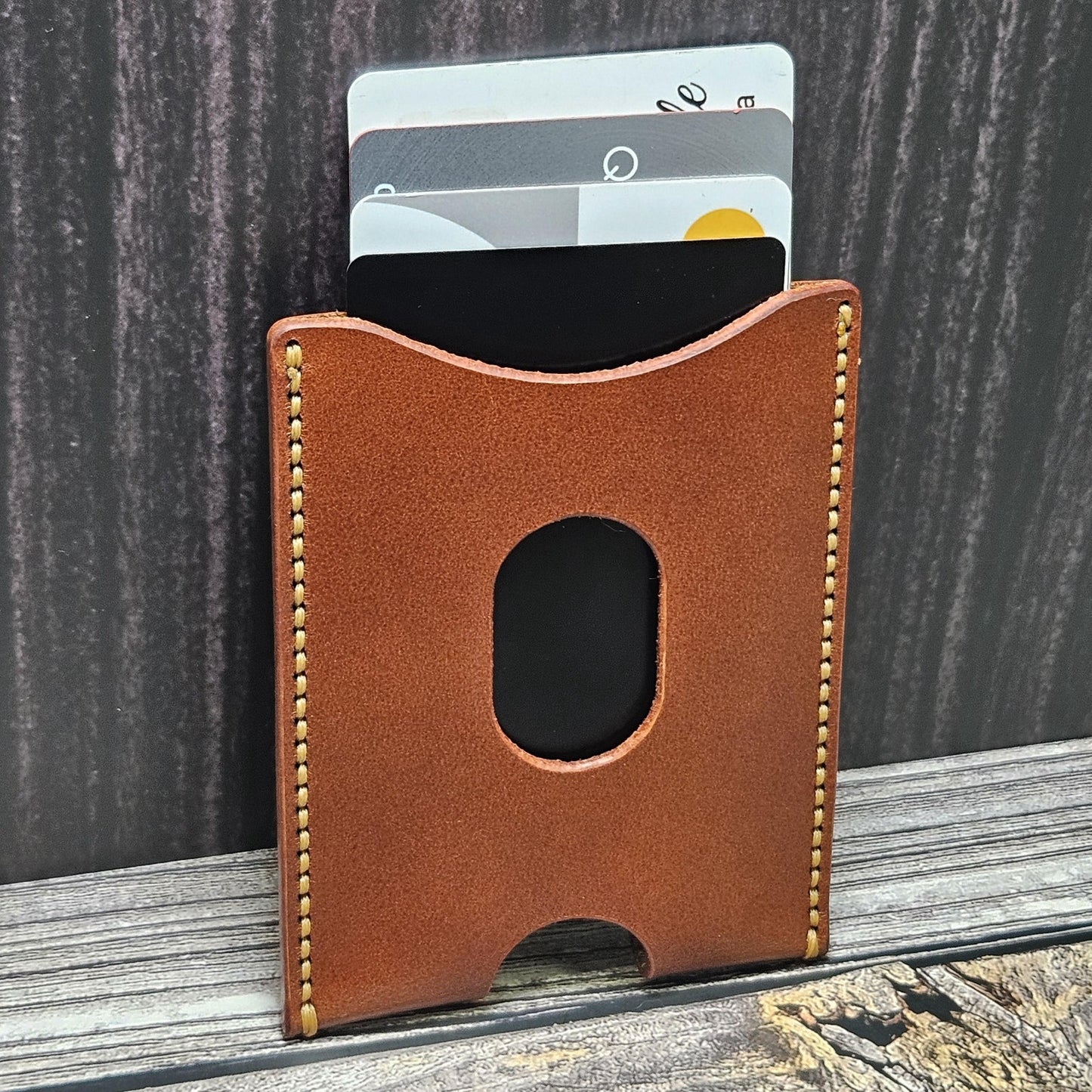 Slim Leather Card Holder