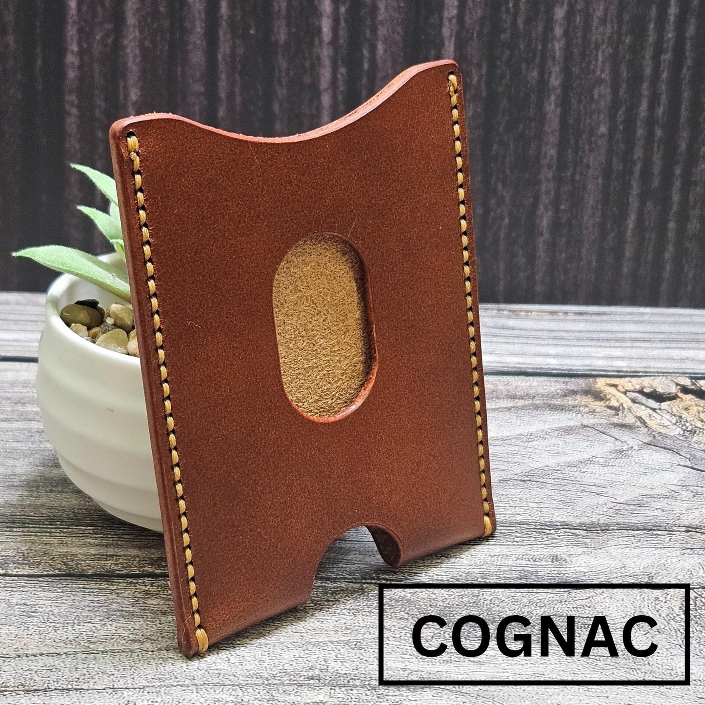 Slim Leather Card Holder